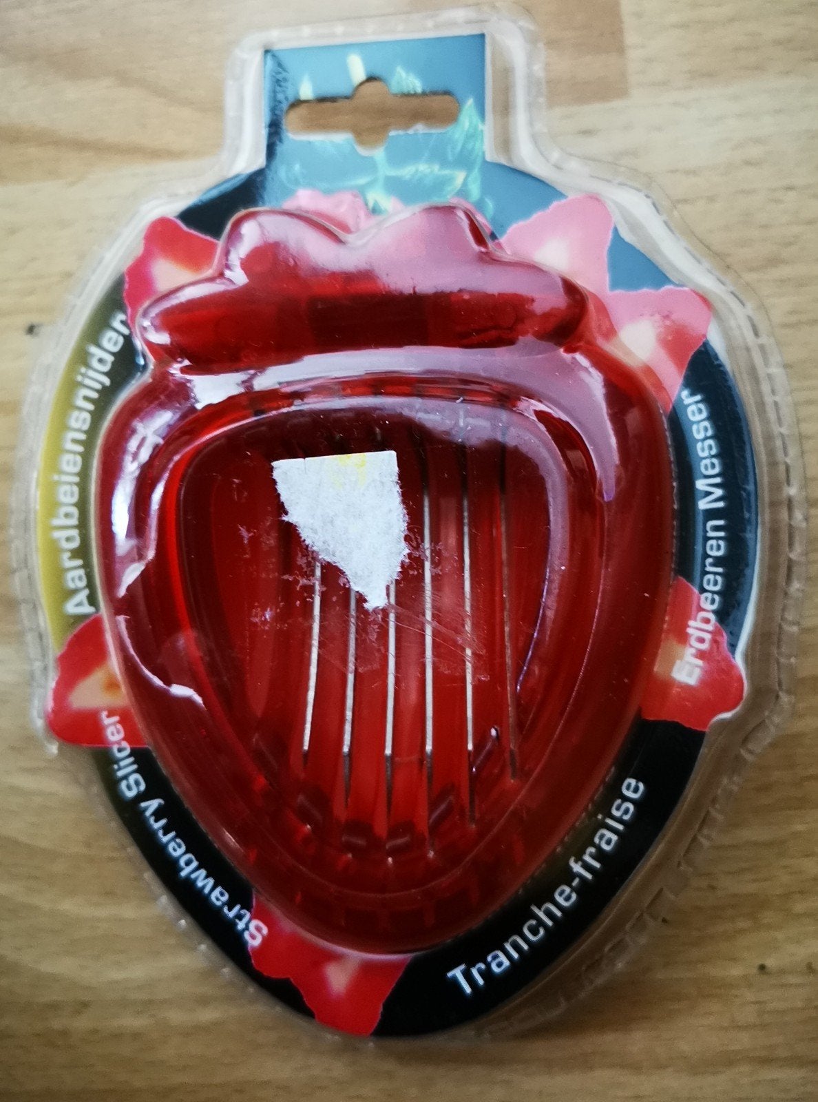 Nieuwe Aardbei slicer / chopper, Overige typen, Ophalen of Verzenden, Nieuw, Rood