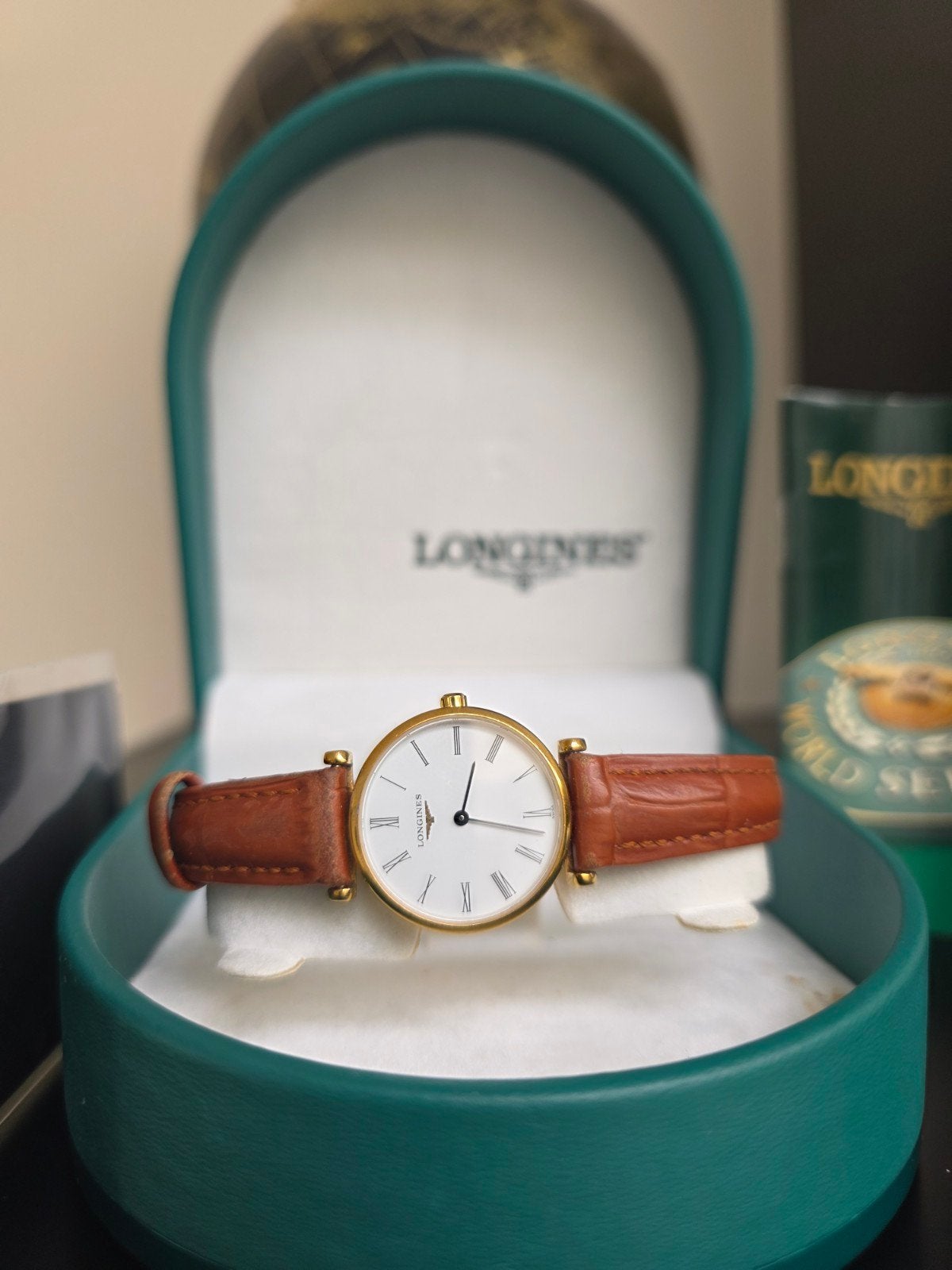 Longines La Grande Classique Dames Horloge - Goudkleurig, Overige merken, Info@longines.com, Longines, Polshorloge