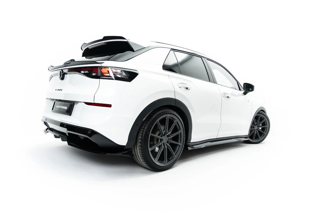 Voorlip spoiler sideskirt diffuser - VW T-Roc R-Line 25+, Auto diversen, Tuning en Styling, Ophalen of Verzenden