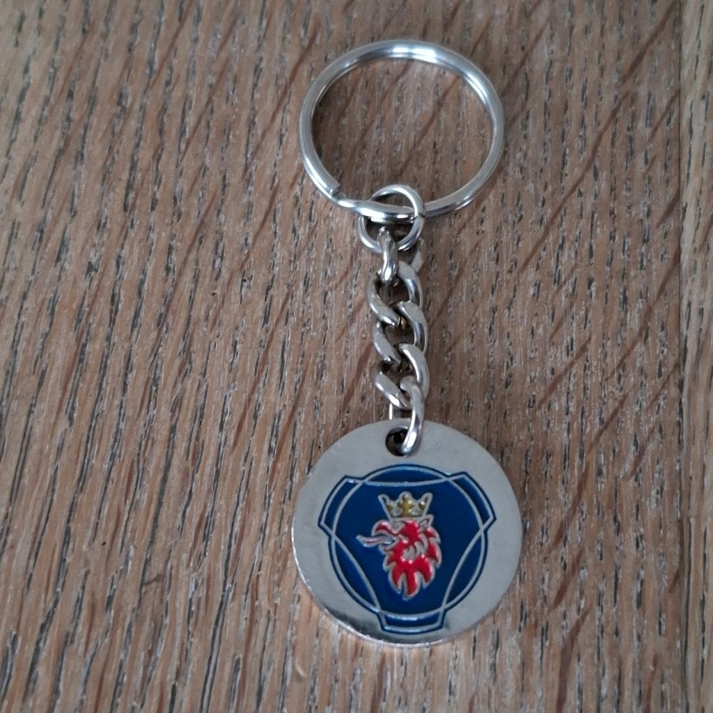 Scania vabis sleutelhanger, Ophalen of Verzenden, Zo goed als nieuw, Overige typen