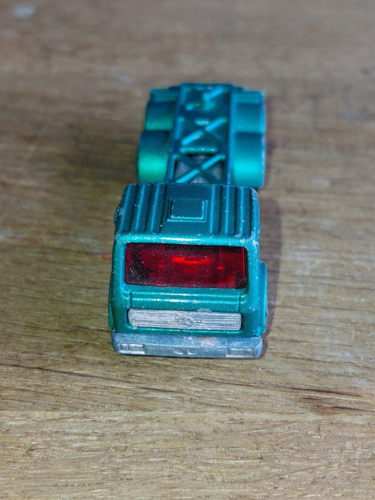 Matchbox Superfast No. 42 Mercedes Container Truck, Ophalen of Verzenden, Gebruikt, Bus of Vrachtwagen