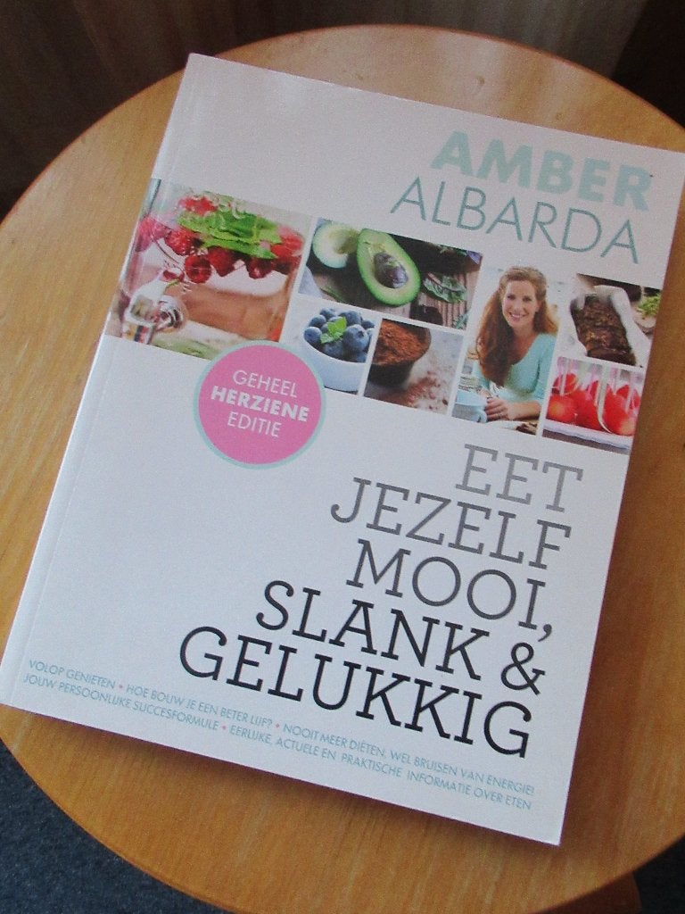 Eet jezelf mooi, slank en gelukkig, Boeken, Ophalen, Zo goed als nieuw, Amber Albarda
