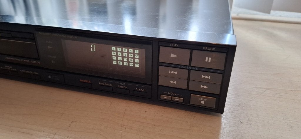 Sony cd speler CDP35 mooie cd speler speelt nog als nieuw, Audio, Tv en Foto, Cd-spelers, Verzenden, Zo goed als nieuw, Sony