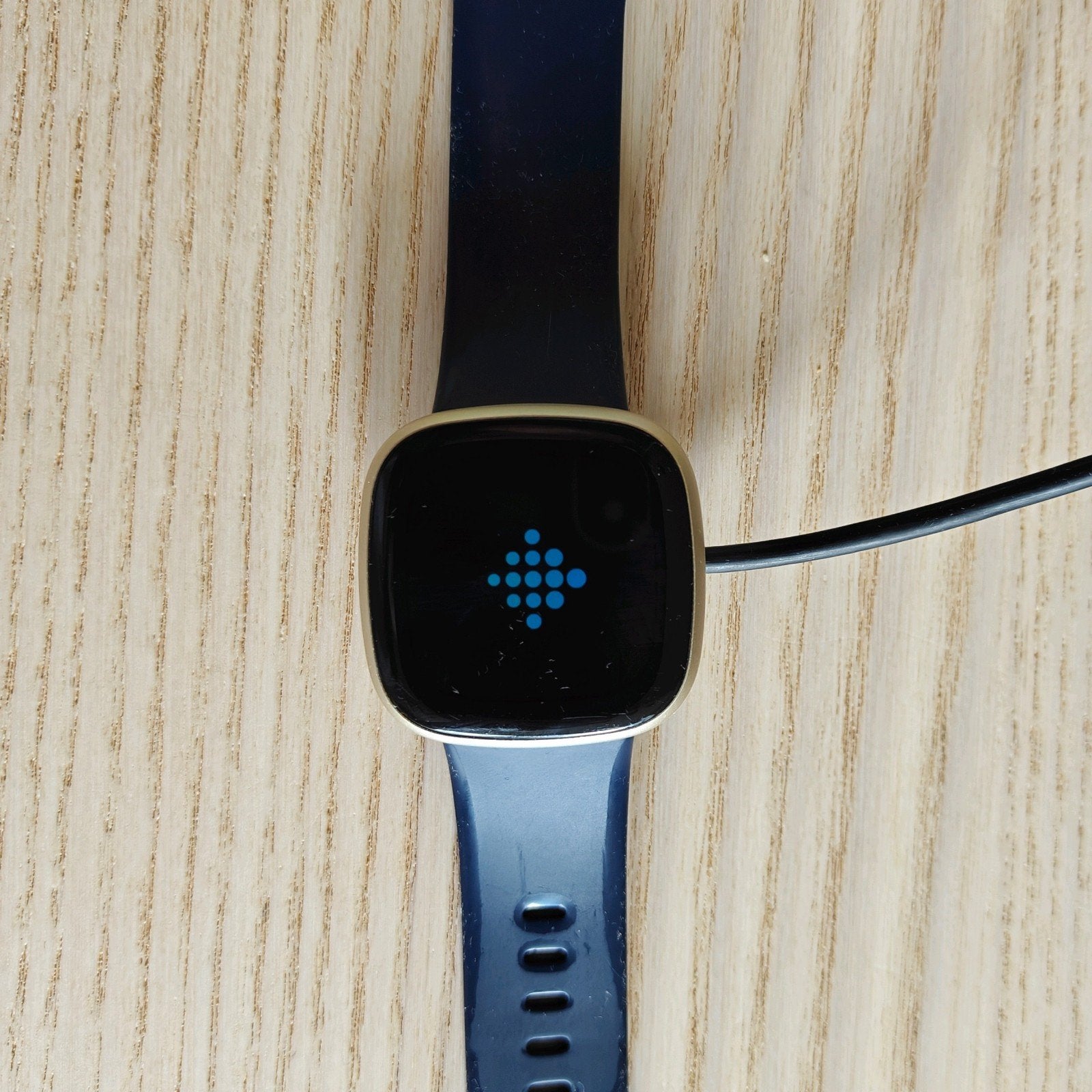 Fitbit Versa 3 Smartwatch - Zo goed als nieuw, Blauw, Ophalen of Verzenden, Zo goed als nieuw, Stappen