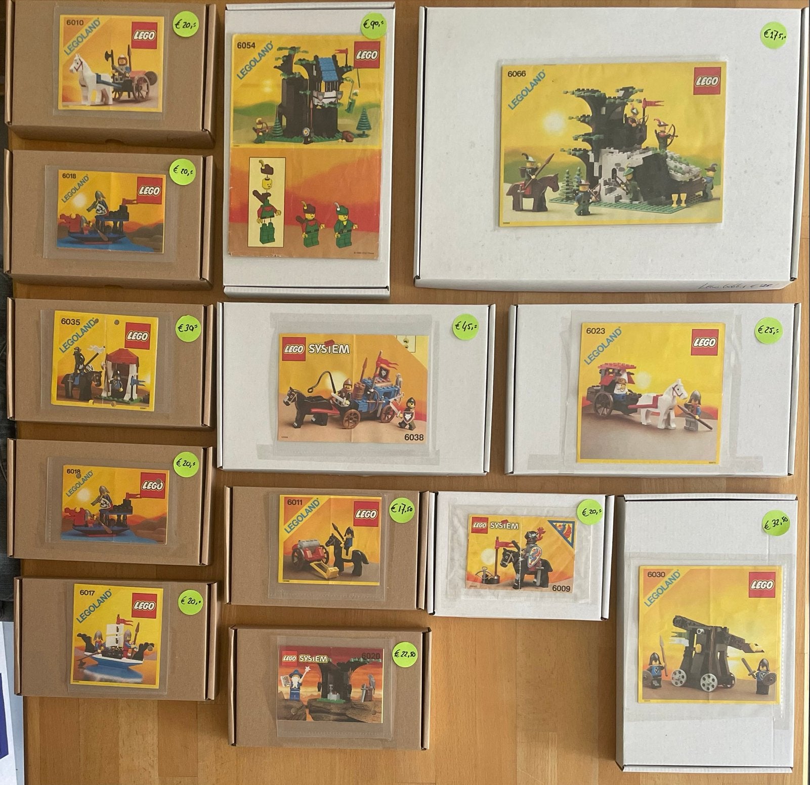 Lego Classic Castle sets (1984-1992) compleet met bouwboekje, Kinderen en Baby's, Speelgoed | Duplo en Lego, Ophalen, Gebruikt