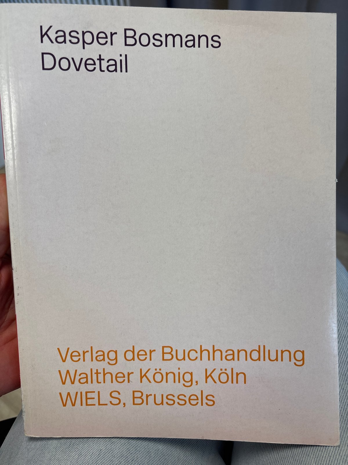 Kasper Bosmans Dovetail - Kunstboek, Ophalen of Verzenden, Nieuw, België