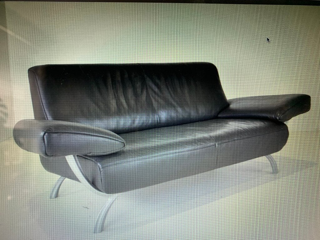 vintage Rolf Benz tweezitsbank jaren '80/'90, Ophalen, Gebruikt, 150 tot 200 cm, Tweepersoons