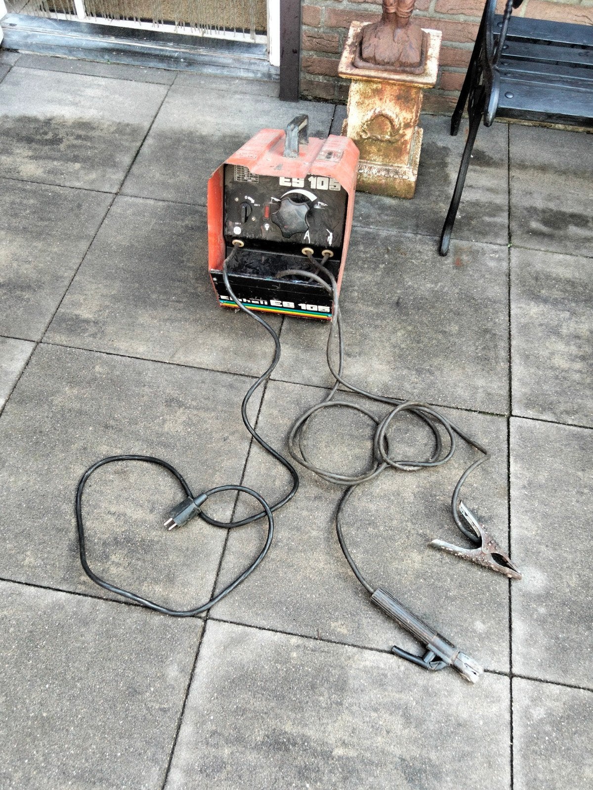 Einhell ES 105 Lasapparaat - Gebruikt maar functioneel, Ophalen, Gebruikt, Minder dan 150 ampère, Elektroden