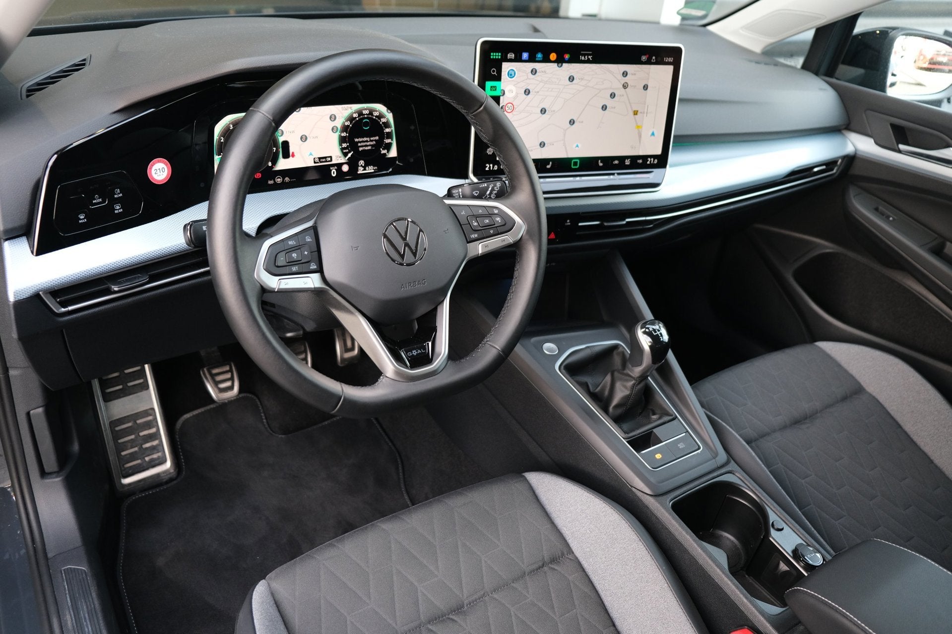 Volkswagen Golf 1.5 TSI 8.5 GOAL Navi Led Acc Pdc Climate, Auto's, Voorwielaandrijving, Dealer onderhouden, Stof, 4 cilinders