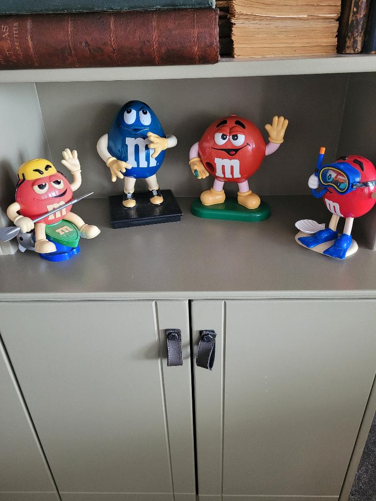 M&M's Figuren Collectie - 4 Stuks, Verzamelen, Ophalen of Verzenden