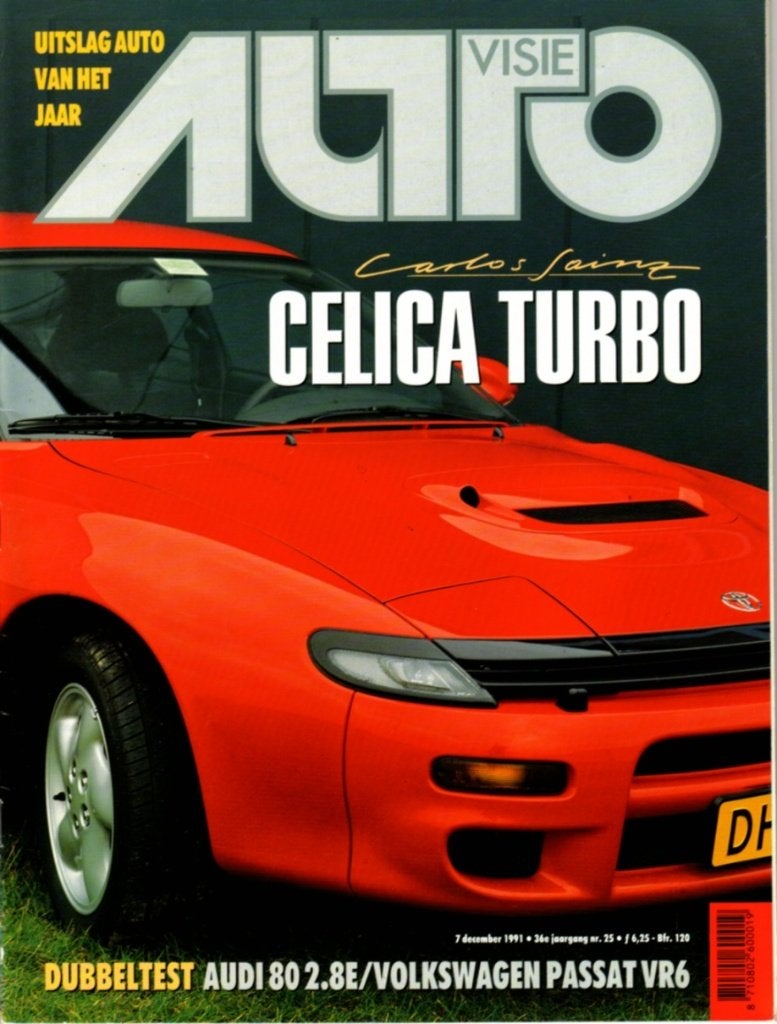 Autovisie dubbeltest Audi 80 2.8E V6 en VW Passat VR6, Ophalen of Verzenden, Gelezen, Audi