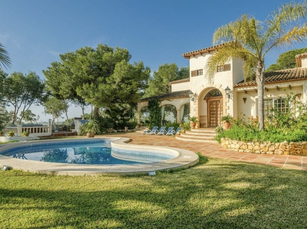 l'Alfàs del Pi Costa Blanca, Luxe villa panoramisch uitzicht, 8 personen, Dorp, Open haard, Costa Blanca