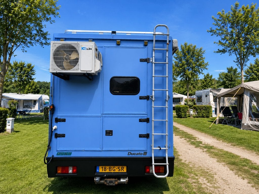 Fia Ducato Camper | Zonnepanelen | Airco | 6 personen, Caravans en Kamperen, Afzuigkap, Fiat, Treinzit, Particulier