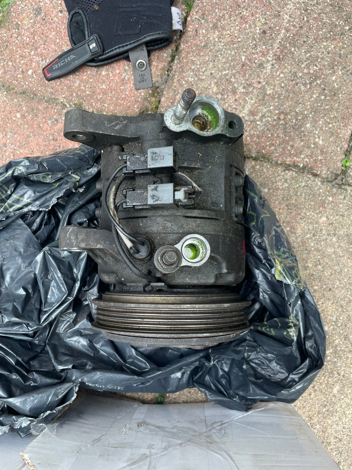 Nissan Skyline R33 Airco Compressor, Ophalen of Verzenden, Gebruikt, Nissan