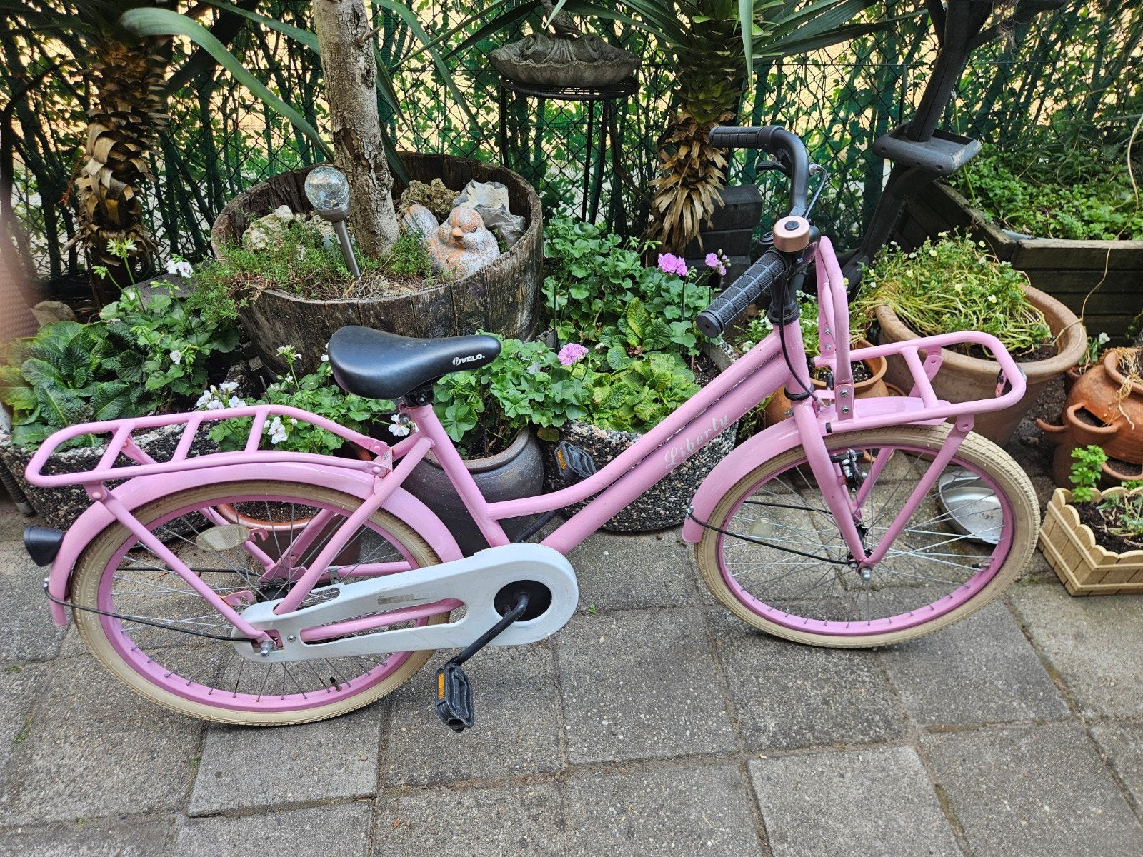 Meisjesfiets, Ophalen, Gebruikt, 22 inch