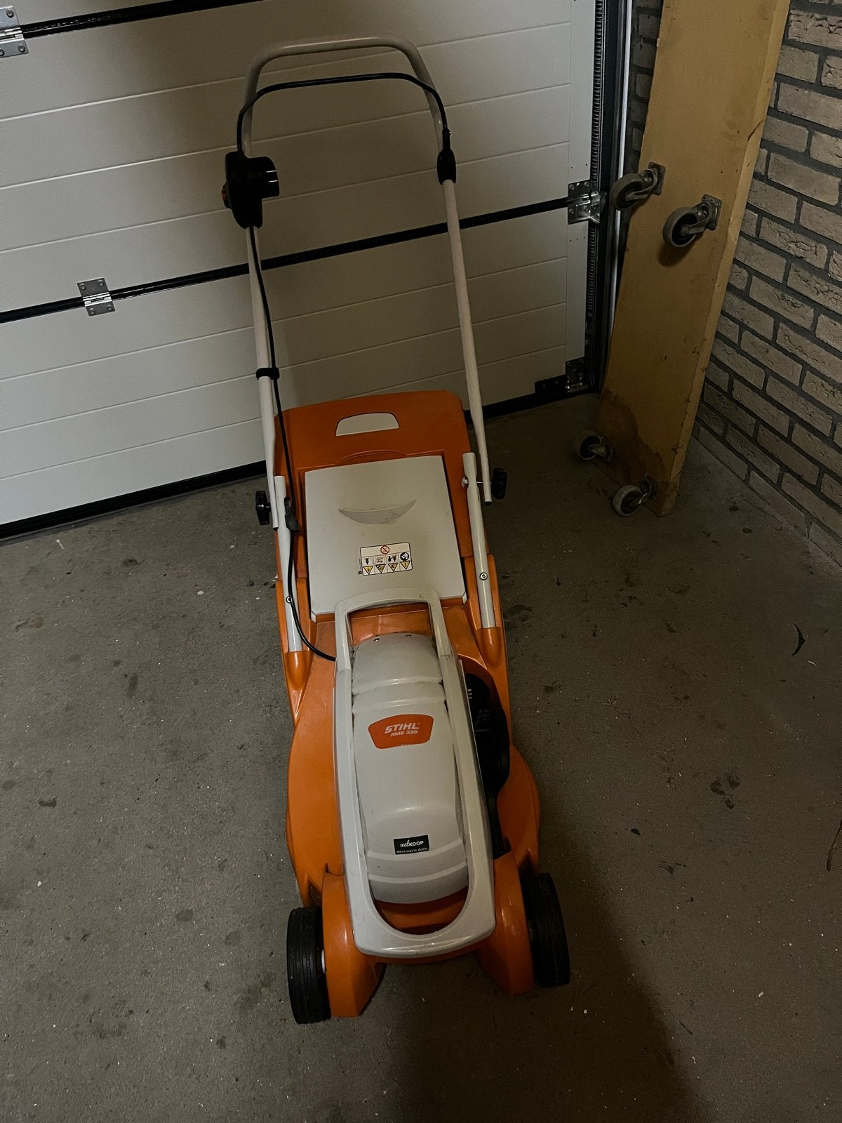 Stihl RME 339 Elektrische Grasmaaier - Zo goed als nieuw, Tuin en Terras, Ophalen, Cirkelmaaier, Elektrische grasmaaier, Zo goed als nieuw