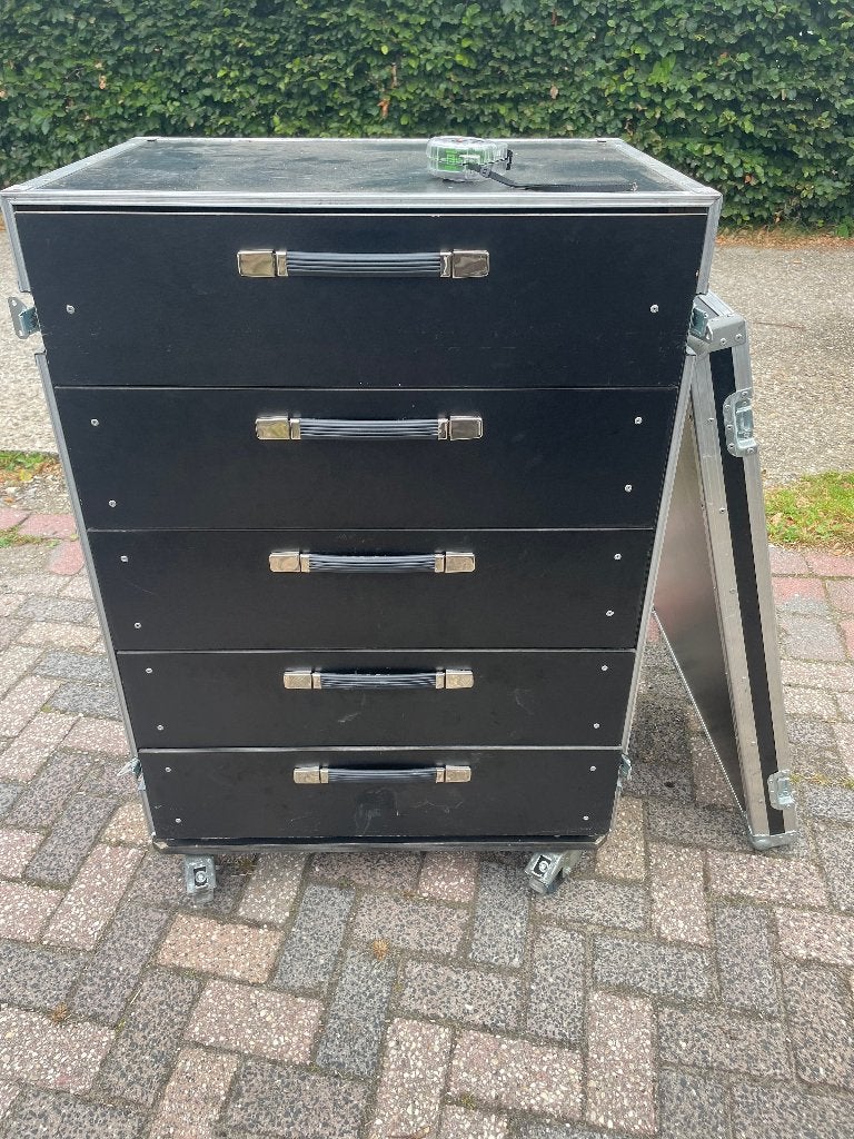 Nette flightcase met 5 laden, Ophalen, Gebruikt, Overige instrumenten, Flightcase