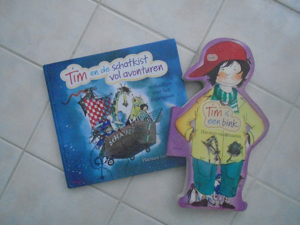 tim en de schatkist vol verhalen & is een bink, v. straaten, Ophalen of Verzenden, Zo goed als nieuw, Harmen van Straaten, Fictie algemeen
