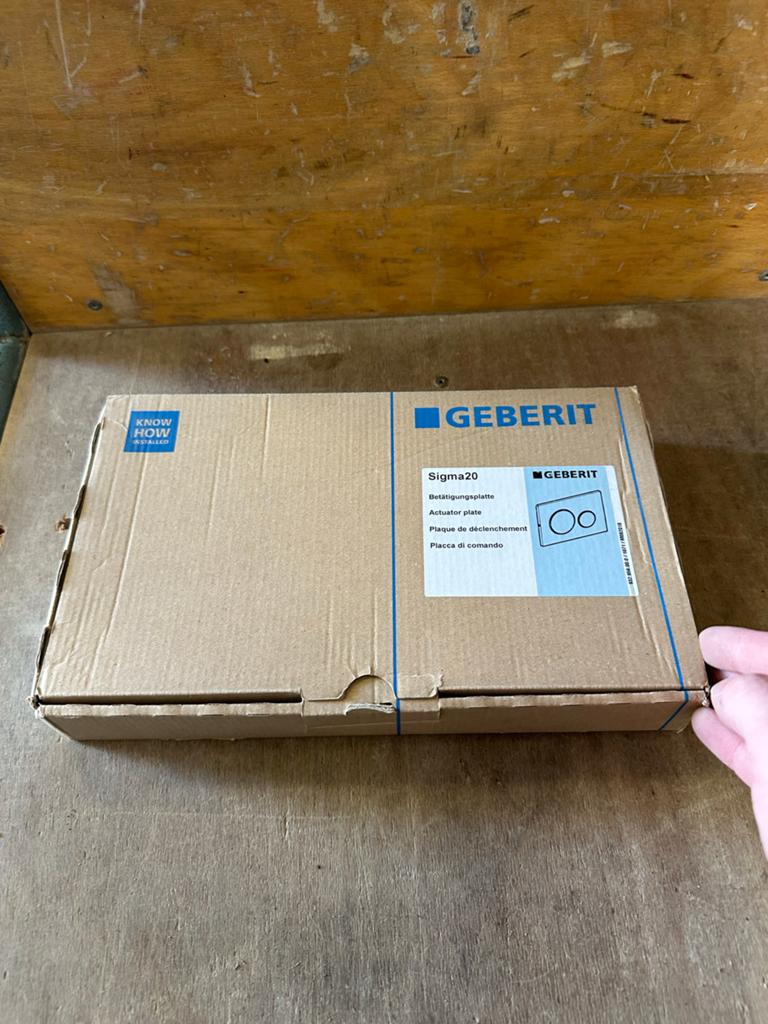 Geberit drukplaten bedieningpanelen, Doe-het-zelf en Verbouw, Sanitair, Ophalen, Zo goed als nieuw, Rvs, Toilet