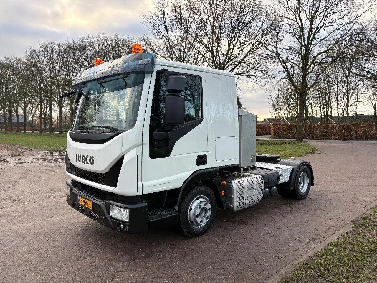 Iveco Eurocargo TREKKER 10-220 EURO 6 22.000 KG slaap cabine, Auto's, Achterwielaandrijving, Euro 6, Wit, Origineel Nederlands