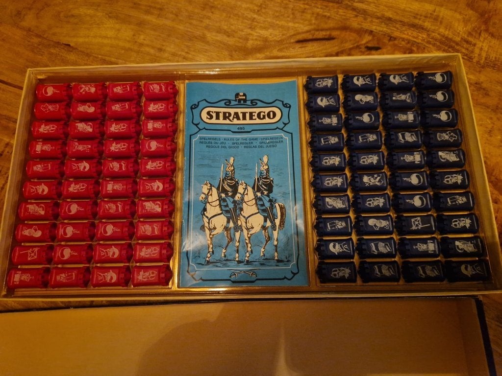 Vintage Stratego (Jumbo, nr. 495) – compleet spel, Een of twee spelers, Ophalen of Verzenden, Gebruikt, Jumbo