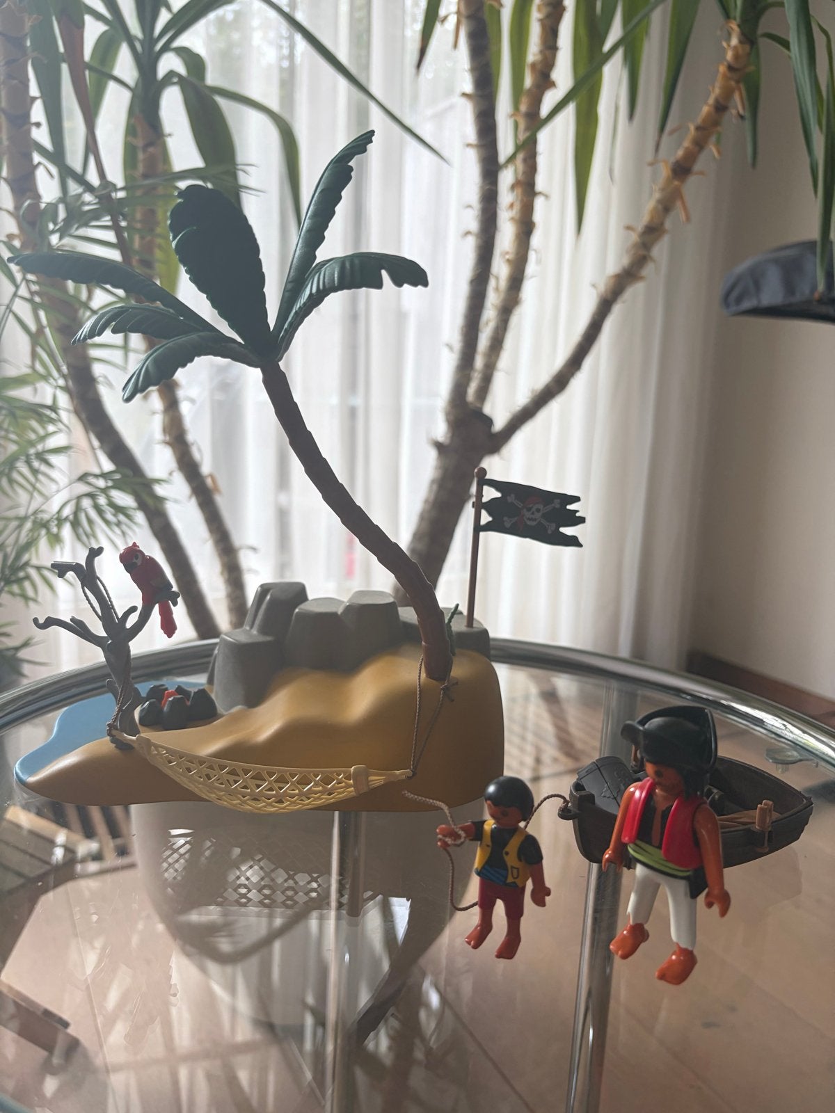 Playmobil Piraten Eiland met Figuren en Boot, Kinderen en Baby's, Speelgoed | Playmobil, Pirates, Gebruikt, Complete set, Overige typen