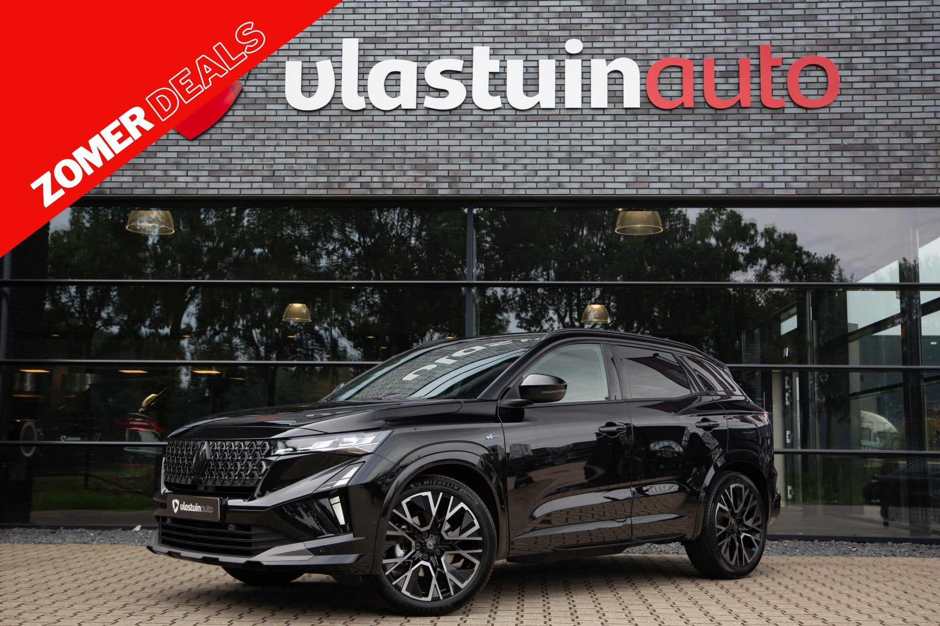 Renault Austral 1.2 E-Tech full hybrid 200 esprit Alpine , A, Auto's, Gebruikt, Zwart, 1199 cc, Zwart