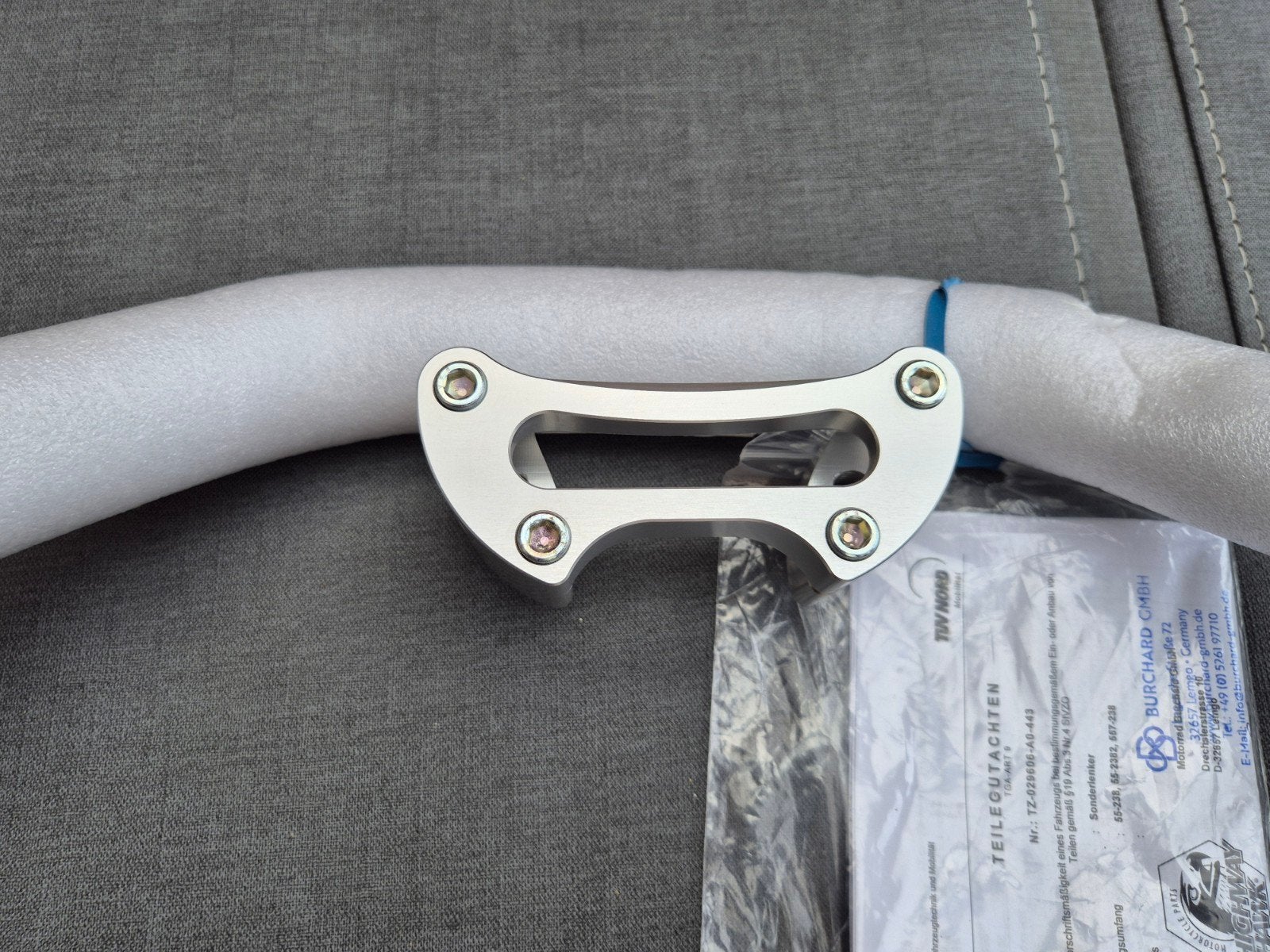 Free Spirits Stuurverhogers Risers HD Zilver NIEUW !!, Ophalen of Verzenden