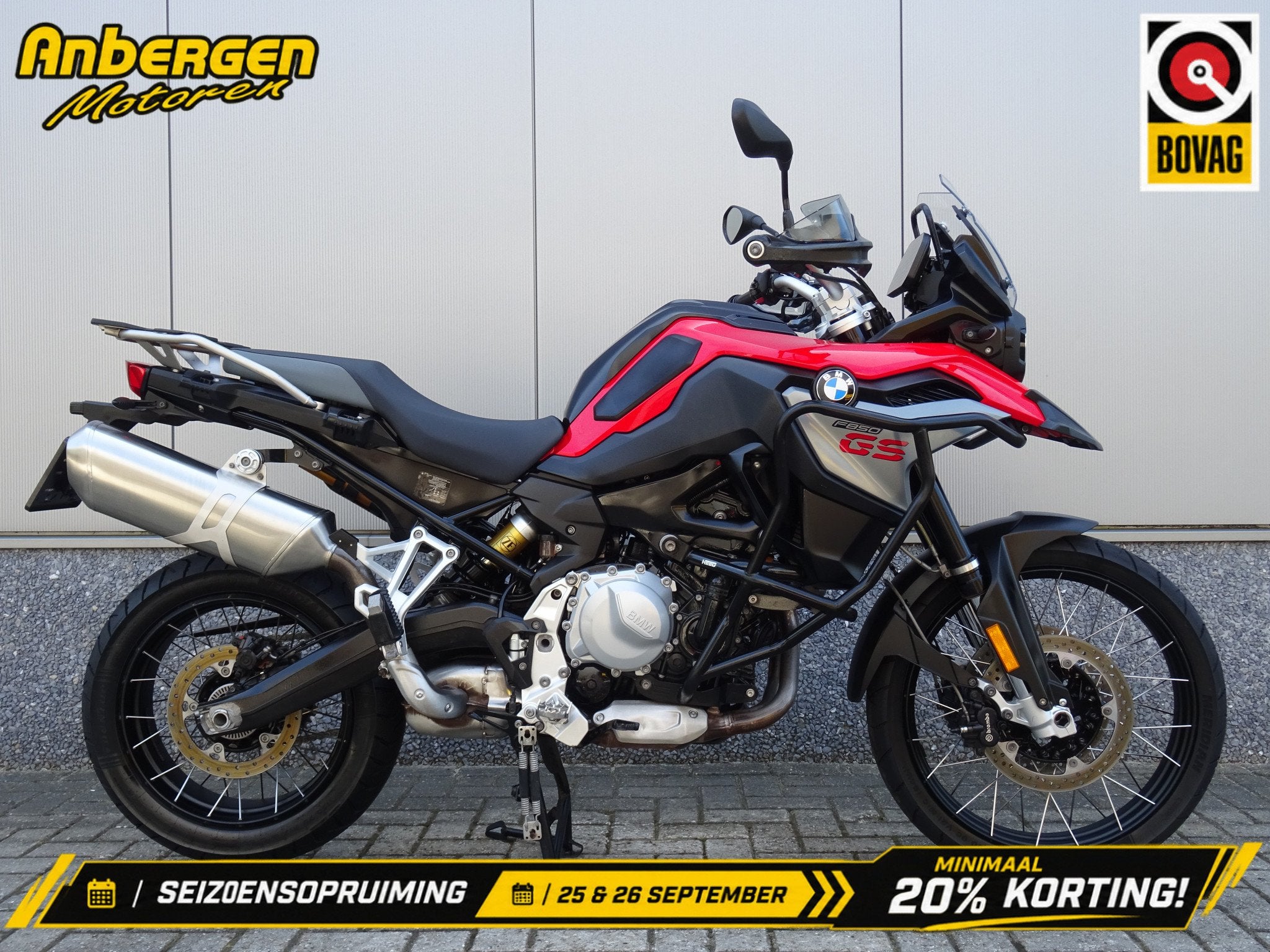 BMW F 850 GS ABS (bj 2019), Toermotor, 850 cc, Gebruikt, Bedrijf