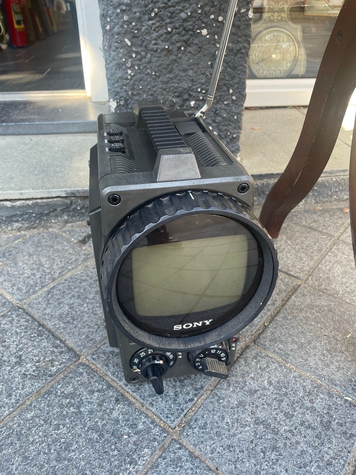 Vintage Sony TV-511 "Mr. Nello" Draagbare Zwart-Wit TV, Ophalen of Verzenden