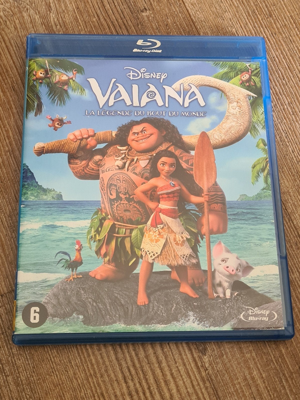 Disney Vaiana Blu-ray - Avontuurlijke animatiefilm, Ophalen of Verzenden, Zo goed als nieuw, Tekenfilms en Animatie