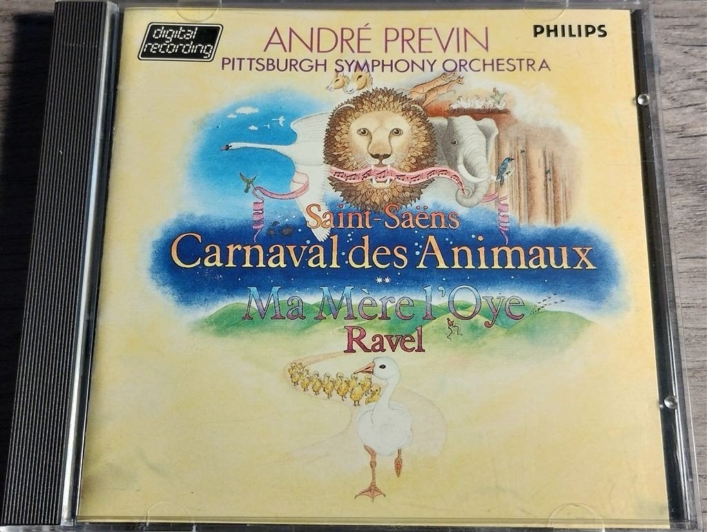 Andre Previn - Saint Saens - Carnaval Des Animaux [Blue Labe, Cd's en Dvd's, Ophalen of Verzenden, Classicisme, Zo goed als nieuw