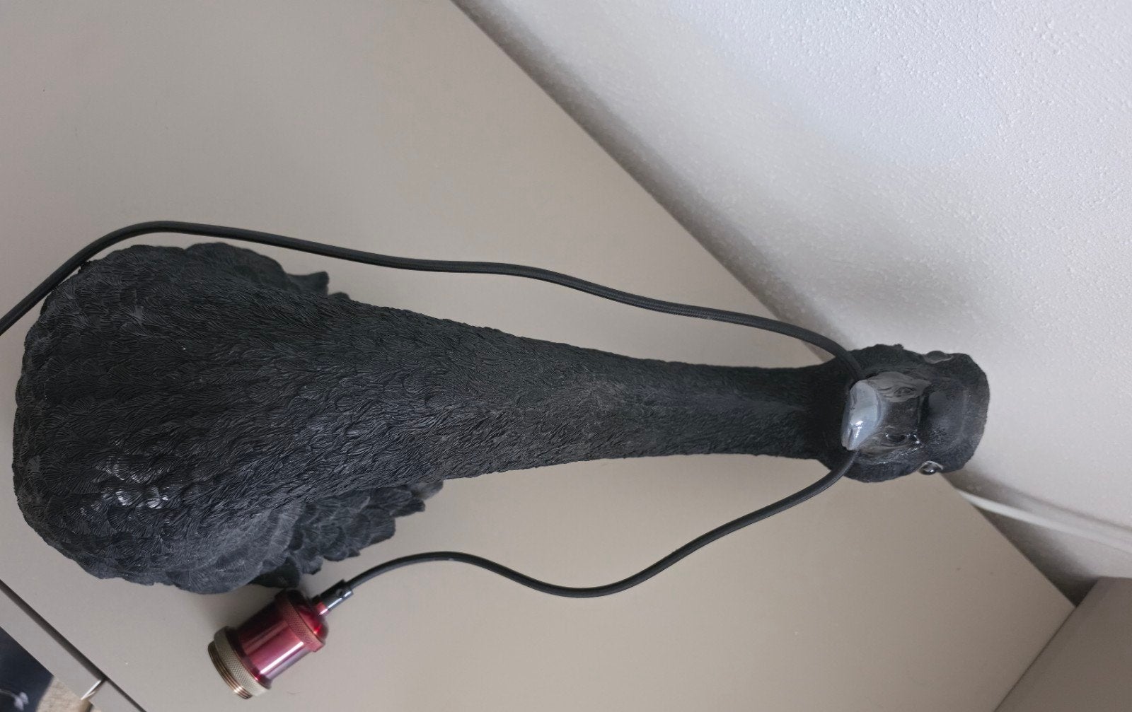 TEAB: Zwaan Lamp, Ophalen, Overige materialen, Gebruikt, Zwart