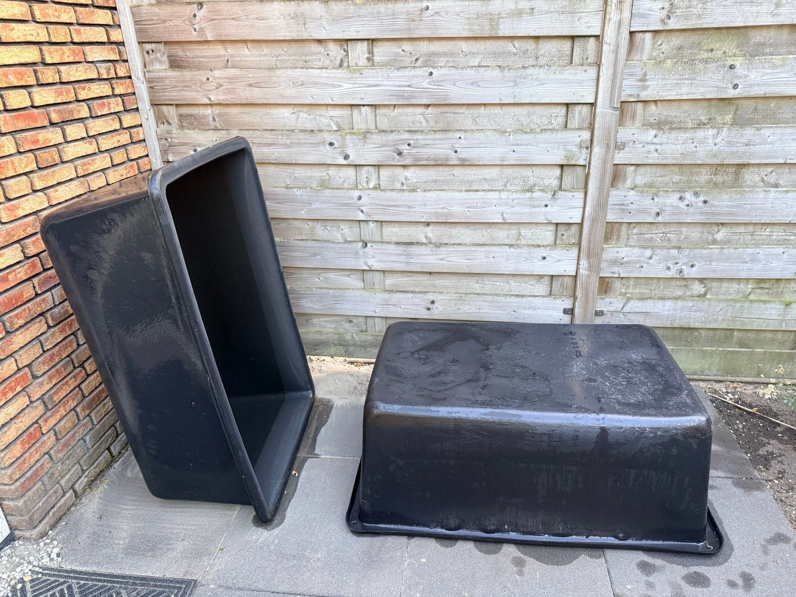 Vijverbak Ubbink 110 x 70 x 40 cm 300L, Tuin en Terras, Vijvers, Ophalen, Gebruikt