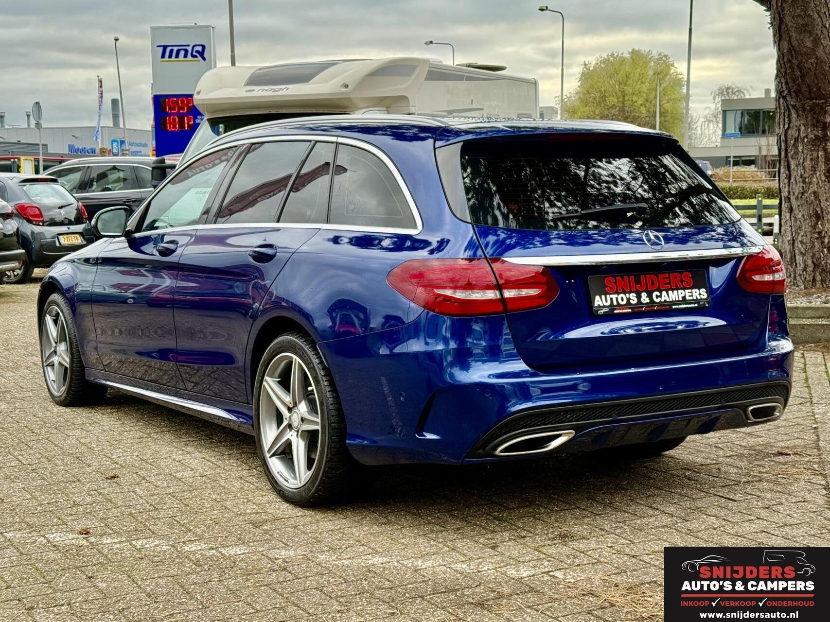 Mercedes C-klasse Estate 200 Sport Edition 4Matic, Automaat, Gebruikt, 4 cilinders, Blauw