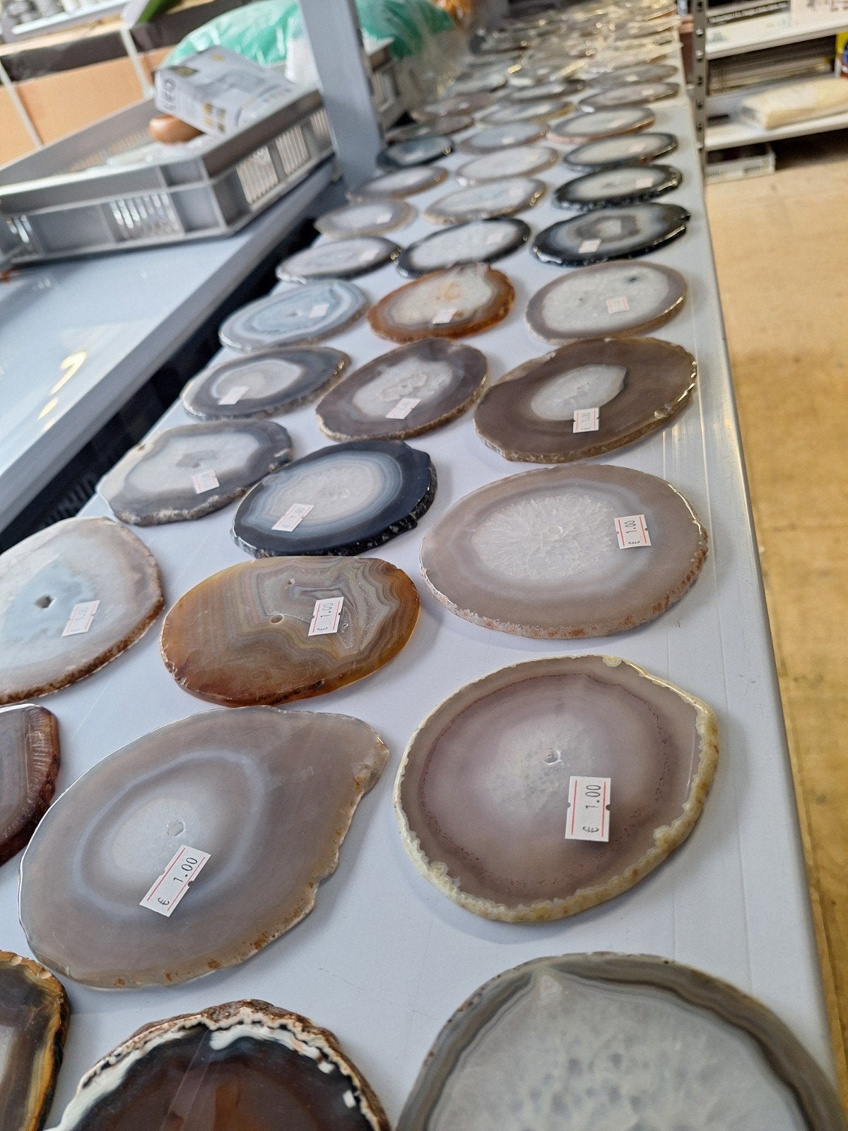 Natuursteen decoratie verschilde maten en kleuren, Overige stijlen, Ophalen of Verzenden, Nieuw, Steen/keramiek