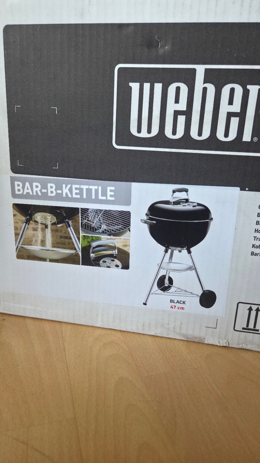 WEBER Houtskool BBQ 47 cm. NIEUW in doos!, Tuin en Terras, Barbecue-accessoires, Nieuw, Ophalen of Verzenden