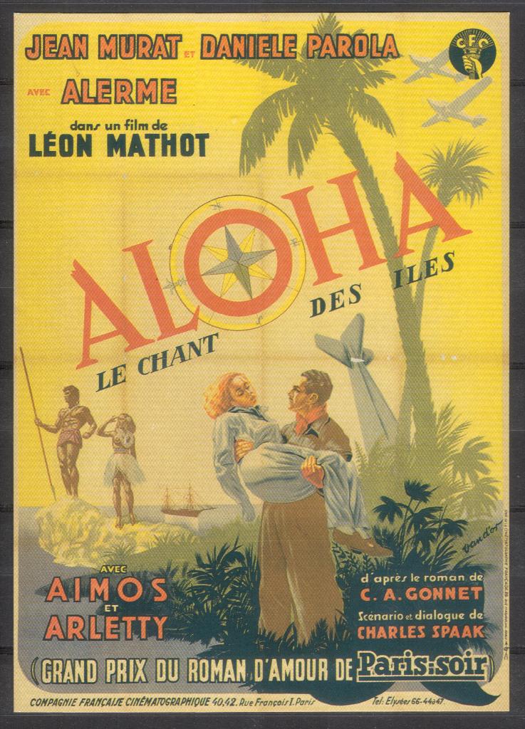 Aloha - Aimos en Arletty, Verzenden, 1980 tot heden, Ongelopen, Sterren en Beroemdheden