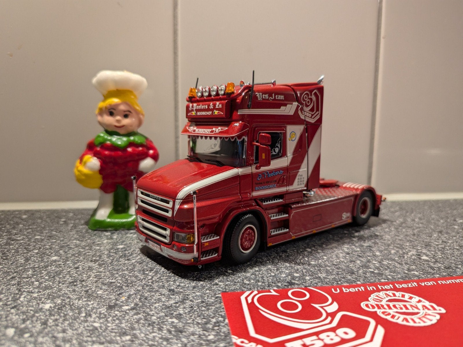 Scania neus Peeters T580, Ophalen of Verzenden, Zo goed als nieuw