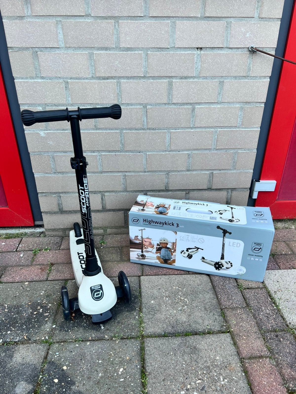 Scoot & Ride step Highwaykick 3, Ophalen, Zo goed als nieuw, Gewone step