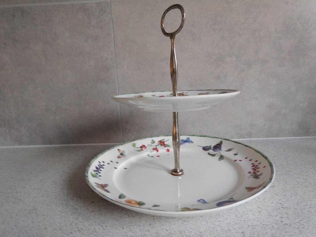 Etagère Fruit & Flowers Janneke Brinkman, Demontabel, Etagère, Ophalen of Verzenden, Zo goed als nieuw