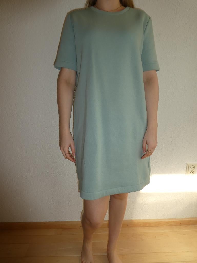 Sissy-Boy sweater jurk XL 42 mintgroen sweatdress ZGAN, Kleding | Dames, Verzenden, Maat 42/44 (L), Zo goed als nieuw, Knielengte