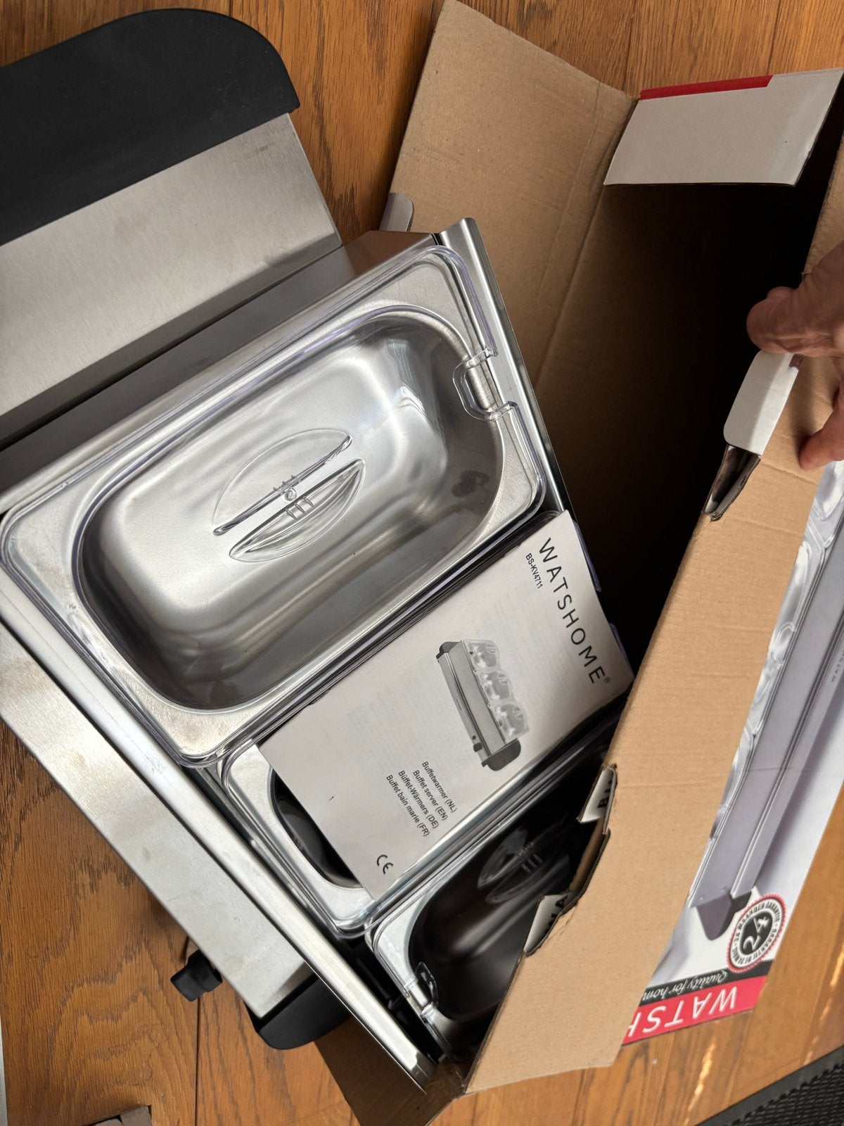 Nieuwe WATSHOME Buffetwarmer / Bain Marie 200W, Witgoed en Apparatuur, Onderdelen en Toebehoren, Nieuw, Ophalen of Verzenden