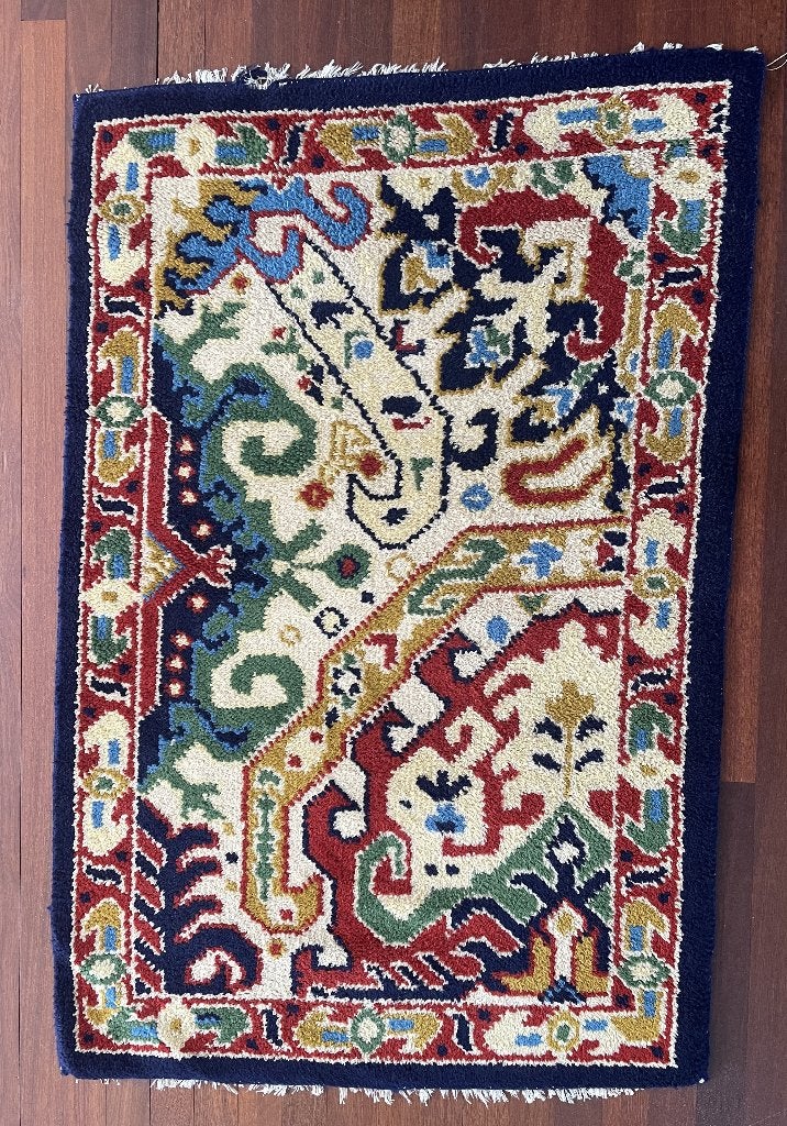 Smyrna tapijt 100x140 cm, Huis en Inrichting, Stoffering | Tapijten en Kleden, Ophalen, Gebruikt, 50 tot 100 cm, Smyrna