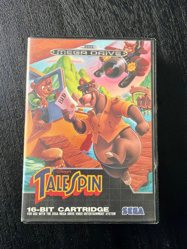 Disney's TaleSpin - Sega Mega Drive (PAL), Spelcomputers en Games, Gebruikt, 1 speler, Ophalen of Verzenden, Platform
