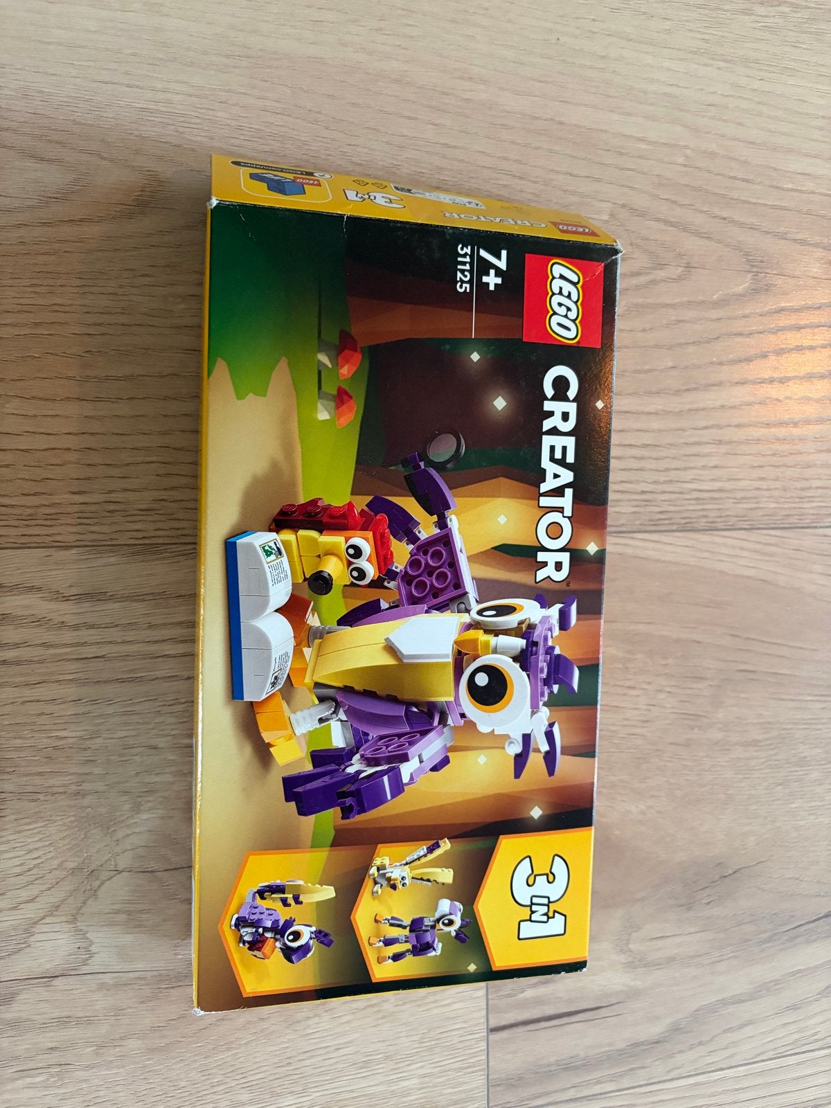Lego Creator 31125 Fantasieboswezens 3-in-1 set, Gebruikt, Lego, Ophalen of Verzenden, Compleet