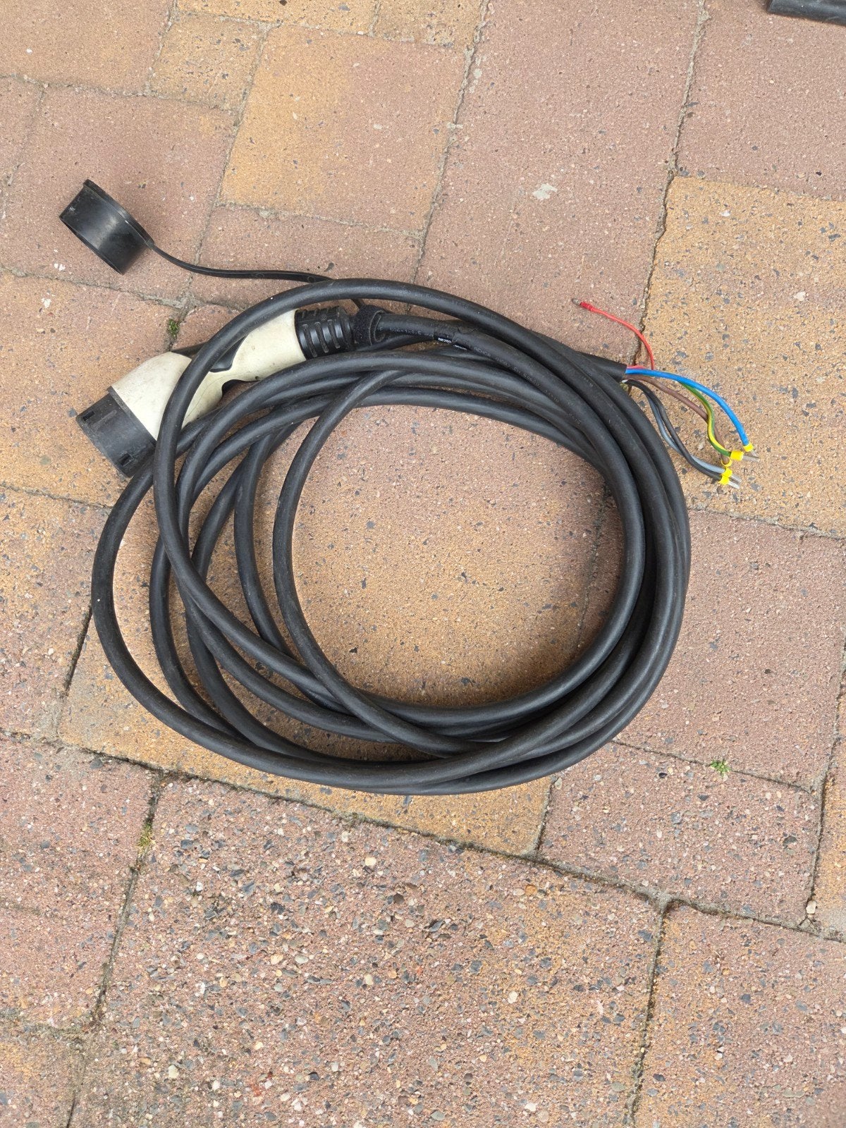 laadkabel 7,5m met open eind, Ophalen of Verzenden, Gebruikt, Elektrisch