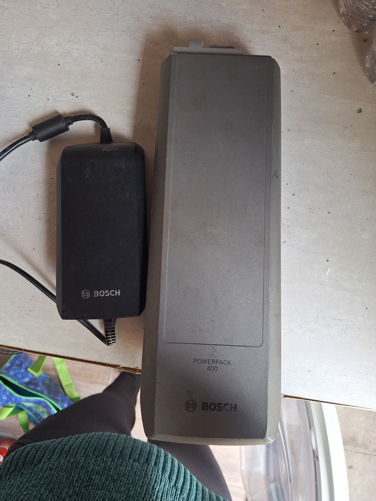 Bosch PowerPack 400 accu met lader voor e-bike, Gebruikt