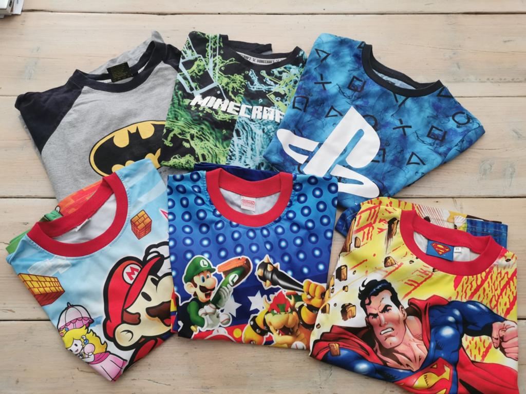 6 T-shirts Maat 140/ 146, Ophalen of Verzenden, Jongen, Shirt of Longsleeve