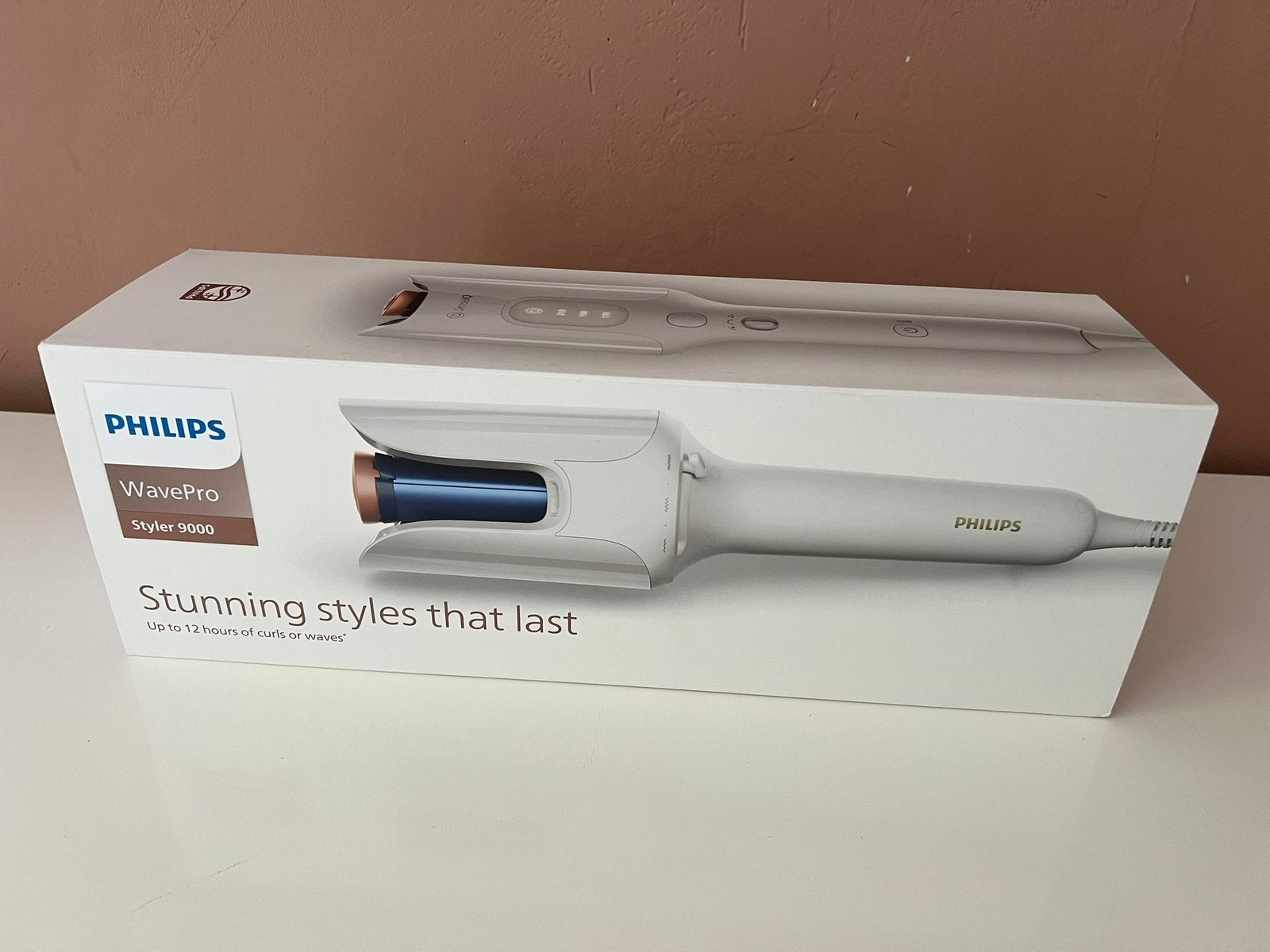 Philips WavePro HairStyler 9000 BHB968/00, Ophalen of Verzenden, Zo goed als nieuw, Haarverzorging